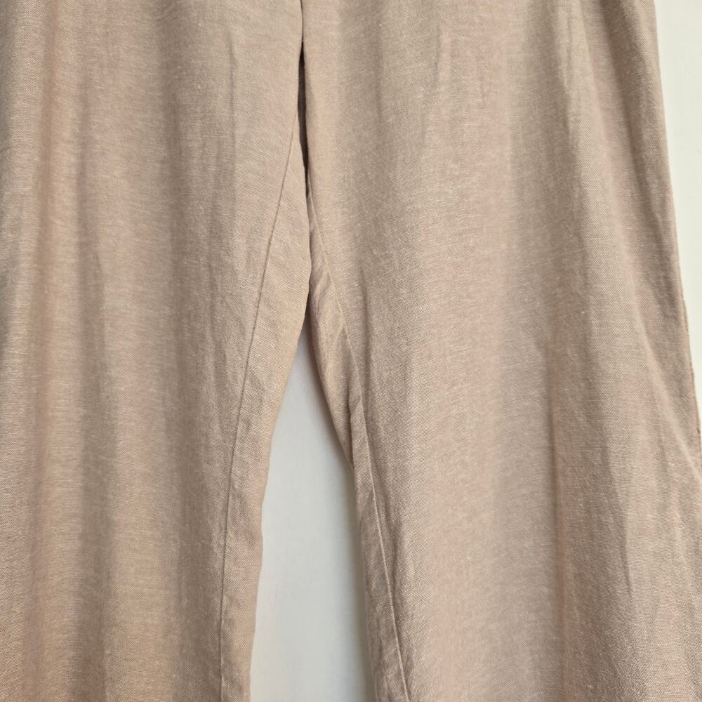 Jason Wu Quiet Luxury Linen Minimalist Pants Coastal Natural Braided Women 6 - Picture 4 of 13